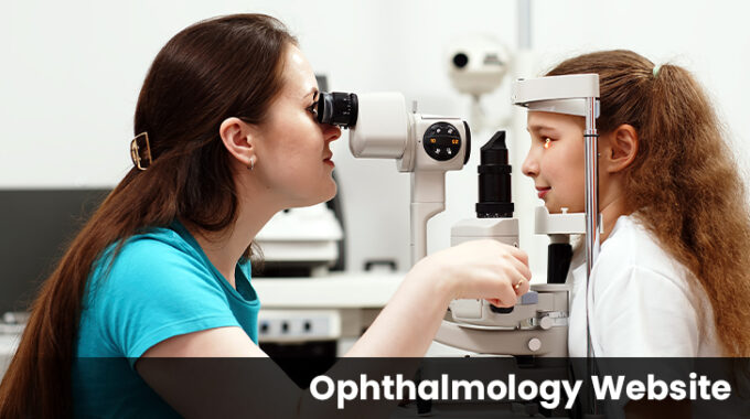 Ophthalmology Website Design