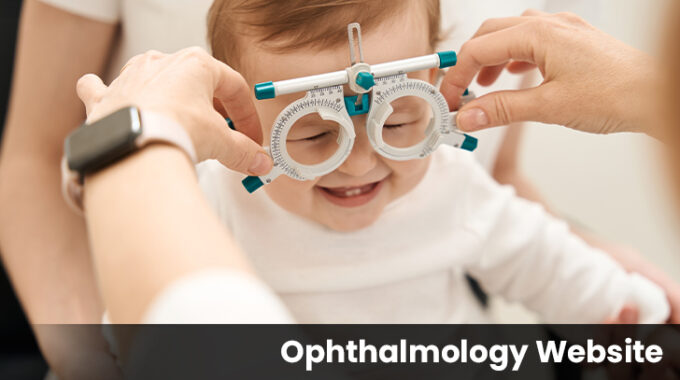 Ophthalmology Website Design